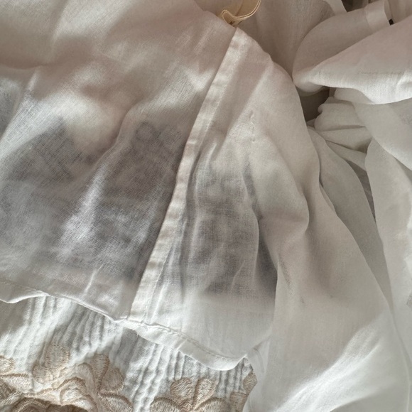 Figue Betty Embroidered Maxi Dress Cottagecore Boho Coastal - Picture 9 of 14